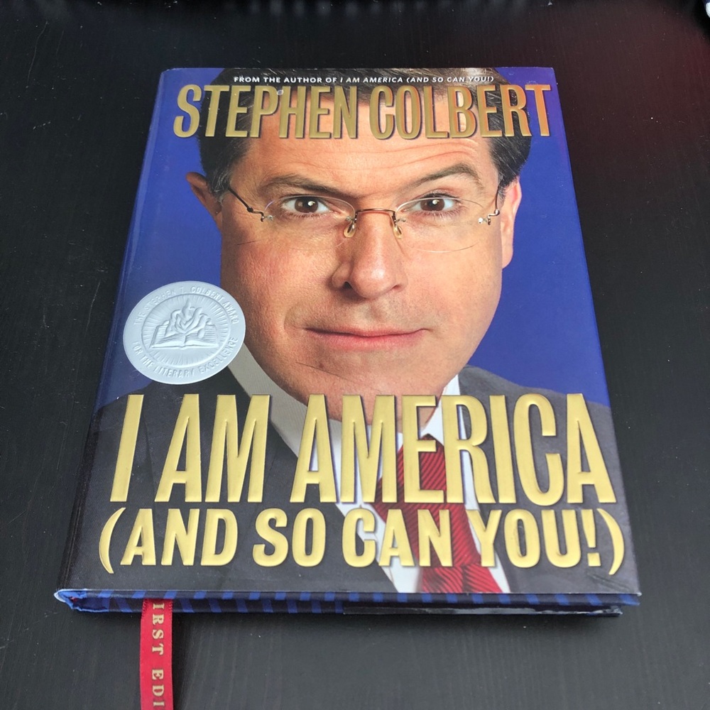 BUY 2 GET 3rd FREE Stephen Colbert book I Am America and So Can You